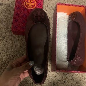 Tory Burch flats, size 8